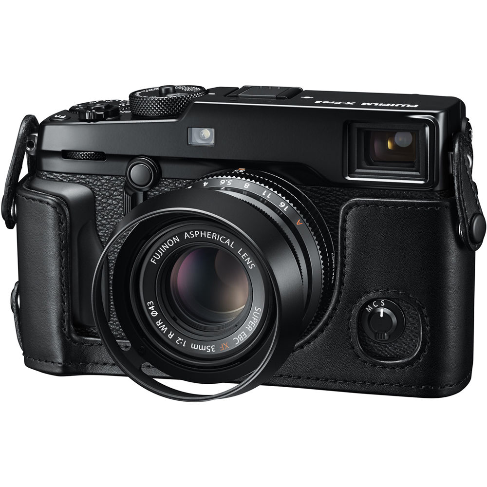 FUJIFILM BLACK LEATHER CASE FOR X-PRO2 - Image 3